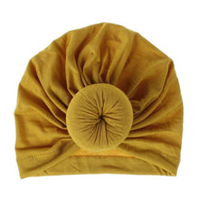 Load image into Gallery viewer, Trend New Mother &amp; Baby Hat Soft Cotton Turban Hat Baby Elastic Toddler Infant Cap For Girls and Women
