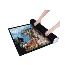 Load image into Gallery viewer, Puzzles Pad Roll Felt Mat Playmat Puzzles For Up To 1500 Pcs Puzzle Accessories New Portable Travel Storage Bag Help Puzzle Board
