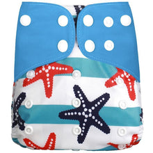 Load image into Gallery viewer, Comfortable Reusable One Size Pocket Adjustable Baby Nappies Inner Cloth Breathable Diaper
