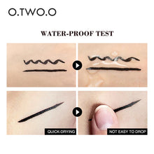 Load image into Gallery viewer, O.TWO.O Black Eyeliner Stamp Pen Waterproof Fast Dry Eye Liner

