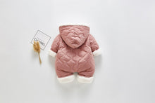 Load image into Gallery viewer, Modern Elegant Winter Children's baby Plush Thickened Cotton Jumpsuit Jacket For New Baby  Boys and Girls
