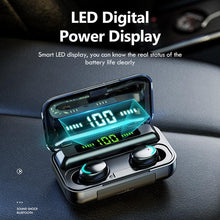 Load image into Gallery viewer, Bluetooth V5.0 Earphones Wireless Headphones With Microphone Sports Waterproof Headsets 2200mAh Charging Box For Android
