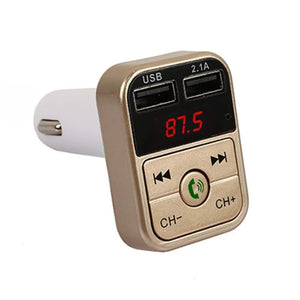 Car Bluetooth FM Transmitter Wireless Handsfree Audio Receiver Auto LED MP3 Player 2.1A Dual USB Fast Charger Car Accessories