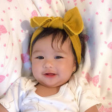 Load image into Gallery viewer, Luxury Modern Designer Baby Headband Girl Knitted Hair Accessories Toddler Knotted Turban Newborn Hair Bows Headwrap
