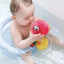 Load image into Gallery viewer, Cool Bath Toys Spray Water Light Rotate with Shower Pool , Toddler Swimming Party Bathroom LED Light With Music for Kids
