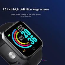 Load image into Gallery viewer, Elegant Popular Smart Watch For Women and Men D20 Pro Men Smartwatch for IOS and Android Sistems With Heart Rate Monitor Blood Pressure Sports Tracker Wristband

