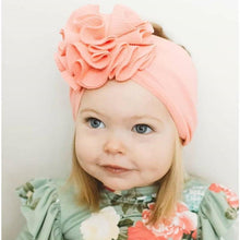Load image into Gallery viewer, Luxury Modern printed Baby Girls Bow Hairband Turban Knot  Headband Girl Headwear Newborn Girl Turban Hairband For Girls
