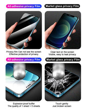 Load image into Gallery viewer, Anti Spy Ceramic Film For Iphone 13 12 11 Pro Max Mini Xr Xs Max Se 2020 8 6s 7 6 Plus Se3 Mobile Phone Screen Protector  Anti-scratch, Ultra-clear Screen Protector Film For Iphone
