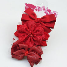 Load image into Gallery viewer, Luxury Modern Baby Headband Crown Flower Bows Hairband Baby Girl Headbands Newborn Hair Accessories Elastic Baby Hair Band

