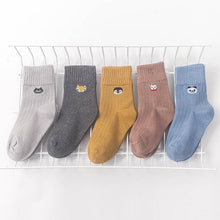 Load image into Gallery viewer, 5 Pairs Infant Cotton Mesh Cute Newborn Casual Socks For Boys Girls Durable Comfortable Sock
