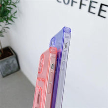 Load image into Gallery viewer, Transparent Wallet Case For iPhone 14 13 12 Pro Max Mini  Shockproof Cover with Card Slots Pockets Slim Fit Thin Protective Soft Shock-Absorbing Lightweight Wallet Case
