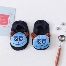 Load image into Gallery viewer, 1 Pair Cartoon Cotton Baby Rubber Sole Anti Slip Floor Socks For Newborn Girls And Boys Kids
