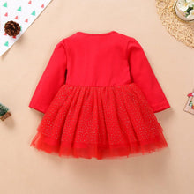 Load image into Gallery viewer, New Princess  Baby Kids Girls Christmas Solid Deer Tutu Skirt  Dress Unique Design Perfect Gift
