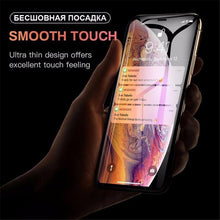 Load image into Gallery viewer, 500D Curved Protective Glass For iphone SE 2020 6 6S 7 8 Plus Tempered Glass Film on iPhone X XR 11 Pro XS Max Screen Protector Anti-Fingerprint Tempered Glass Film Full Screen Case Friendly Bubble Free for iPhone
