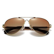Load image into Gallery viewer, High Quality TR90 Luxury Modern Men Polarized Sunglasses In Aviation Pilot Famous Style with  UV400 Protection and Miror Glasses
