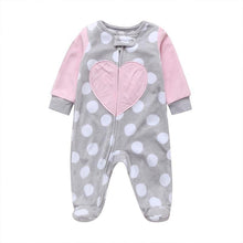Load image into Gallery viewer, Modern Cartoon Unicorn Baby Girl Jumpsuit Footies  Romper For Newborn Boy and Girls In Trend Design
