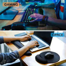 Load image into Gallery viewer, Ergonomic Mouse Pad with Wrist Rest - Non-Slip Base for Office &amp; Gaming

