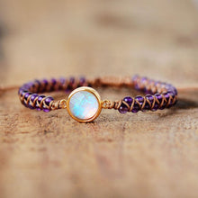 Load image into Gallery viewer, Handmade Luxury Wax  Elegant Bracelet With Stone In Modern Colorful Design For Woman and Ladies
