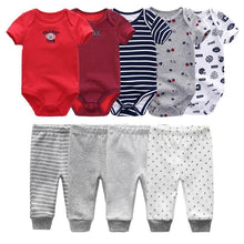 Load image into Gallery viewer, Solid Bodysuits Pants Baby Boy Clothes Clothing Sets 0-12M  Unisex Newborn Baby Pajamas Romper Jumpsuit For Boys and Girls Kids
