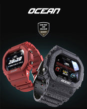 Load image into Gallery viewer, Ocean Army Smart Watch For Menand Woman For  Fitness and Sport With Tracker Blood Pressure Message Push Heart Rate Monitor and Clock Smartwatc For Android
