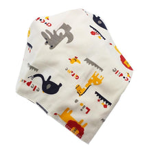 Load image into Gallery viewer, Baby Bibs Triangle Cotton Cartoon Child Bandana Dribble Bibs Newborn Slabber Absorbent Cloth For Baby and Kids
