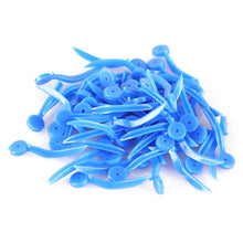 Load image into Gallery viewer, 100pcs AZDENT Dental Disposable Tooth Gap Wedge with Hole All 4 Sizes Dental Wedges Medical Grade Plastic Dentistry Lab Tools
