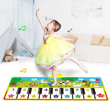 Load image into Gallery viewer, Musical Mat With Animal Voice Baby Piano Playing Carpet Music Game Instrument Toys Early Educational Toys For Kids
