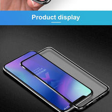 Load image into Gallery viewer, 10D Curved Edge Aluminum Alloy Tempered Glass for iPhone X XS MAX 11 12 Pro Max mini 6 6S 7 8 Plus Full Cover Screen Protector  Titanium Alloy Metal Edge Full Coverage Front Tempered Glass Screen Protector for iPhone
