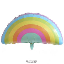 Load image into Gallery viewer, Big Heart Luxury  Decorations Ballons and  Donuts Lip Stick Ice Cream and Rainbow Style Balloons For Kids  Baby and Birthday Decorations Inflatable Helium

