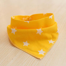 Load image into Gallery viewer, Baby Bibs Waterproof Triangle Cotton Cartoon Child Bibs Dribble Bibs Newborn Slabber Absorbent Cloth For Kids
