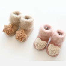 Load image into Gallery viewer, Cute Baby Thickening Furry Mid Floor Socks For Newborn Baby Boys And Girls Soft And Comfortable Footwear
