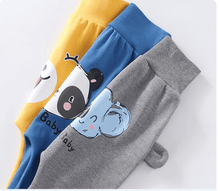 Load image into Gallery viewer, Kids Clothes Baby Boys Girls PP Pants Newborn Toddler Baby Pants For Children In Casual Clothing Style With Bear Design and Bears Ears Like Details
