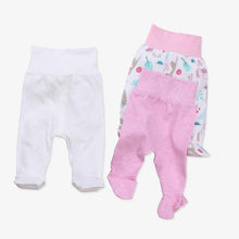 Load image into Gallery viewer, Baby Footed Pants Newborn Baby Boy Girl Leggings High Waist Infant Pants Sleeper Toddler Pajamas Baby Spring Autumn Trousers
