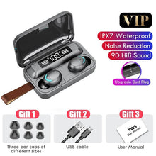 Load image into Gallery viewer, Bluetooth V5.0 Earphones Wireless Headphones With Microphone Sports Waterproof Headsets 2200mAh Charging Box For Android
