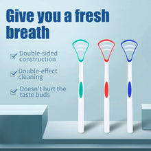 Load image into Gallery viewer, Silicone Tongue Scraper &amp; Cleaner Brush - Fresh Breath Oral Care Tool, 1/3/6/12 Pack
