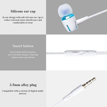 Load image into Gallery viewer, STEVVEX Headphones wired Earphone E18 Adjustable volume pause/play For   mobiles  earbuds wire Headset for smartphone
