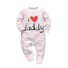 Load image into Gallery viewer, Modern Printed Baby Boys and Girls Romper Cotton Long Sleeve Jumpsuit for Infant Clothing Newborn Baby Kids

