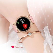 Load image into Gallery viewer, Luxury Ladies Smart Watch For Women With  Blood Pressure Heart Rate Monitor Fitness tracker And Sport Smart Band Alarm Clock Reminder Smartwatch
