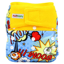 Load image into Gallery viewer, Baby Pocket Cloth Diaper Suede Cloth Inner Washable Reusable Eco-Friendly Nappies Cover Wrap In Modern Elegant Deisgn For Baby
