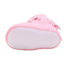 Load image into Gallery viewer, Cute Baby Infants Shoes Dot Knitting Boots Casual Non-slip Soft Soled Walking Shoes
