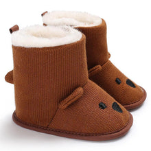 Load image into Gallery viewer, Baby Girls Boys Winter Boots Soft Infant Toddler Newborn Cute Cartoon Shoes Lightweight Snowproof Shoe
