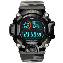 Load image into Gallery viewer, Digital Mens  Sports Waterproof 50 M Watches With Auto Date relogio masculino  Army Military Sports Unisex Watch
