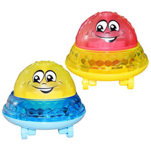 Load image into Gallery viewer, Cool Bath Toys Spray Water Light Rotate with Shower Pool , Toddler Swimming Party Bathroom LED Light With Music for Kids
