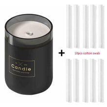 Load image into Gallery viewer, 280ML Ultrasonic Air Humidifier Candle Romantic Soft Light USB Essential Oil Diffuser Car  Aroma Mist Maker
