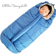 Load image into Gallery viewer, Newborn Winter Warm Baby Sleeping Bag Sleep sack For Stroller for Baby Sleep Sack Thickening Dual-use  For Baby Kids

