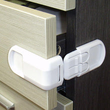 Load image into Gallery viewer, Plastic Baby Safety Protection From Children In Cabinets Boxes Lock Drawer Door  Security Product
