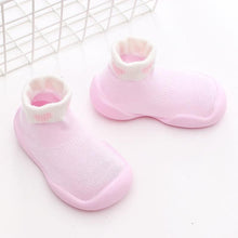 Load image into Gallery viewer, Modern Baby Comfortable Toddler First Walker Girl Kids Soft Rubber Shoe Anti-slip Boy Shoes

