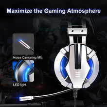 Load image into Gallery viewer, NEW Trend  Gaming Headset Gamer Ear Wired Headphones for Smartphone/PS4/PC/Xbox with Retractable Rotate Microphone and LED Light
