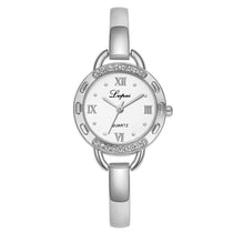 Load image into Gallery viewer, Metal Strap Ladies Bracelet Watch Fashion Simple Dial Small And Exquisite Ladies Watches Clock For Female and Girls
