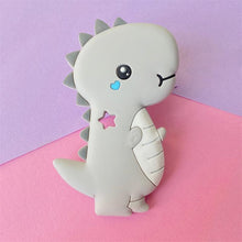 Load image into Gallery viewer, Dinosaur Teether Teething Animal Shape  Chewable Chewing Toys For Baby Boys And Girls  BPA Free Food Pefect Gift
